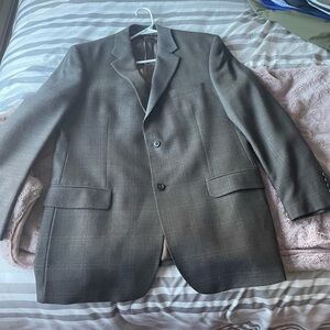 EUC Calvin Klein mens brown blazer size 42L